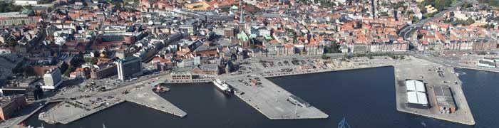 Projektområdet for Urban Mediaspace Aarhus